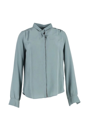 Zadig&Voltaire Tailored collar button shirt - Blue