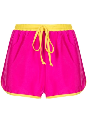 Duskii colourblock swim shorts - Pink
