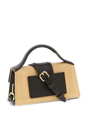 Jacquemus Le Bambino logo-plaque cross body bag - Neutrals