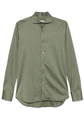 Canali cotton shirt - Green