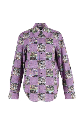 Louis Vuitton Pre-Owned cotton shirt - Purple