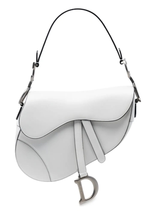 Christian Dior Pre-Owned 2019 Smooth Calfskin Saddle Bag shoulder bag - White