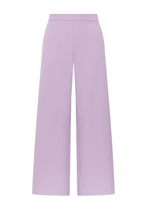 MALIPARMI wide-leg trousers - Purple