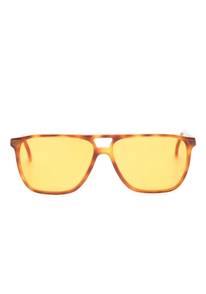 Valentino Garavani browline sunglasses - Orange