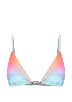 Casablanca gradient bikini top - Blue