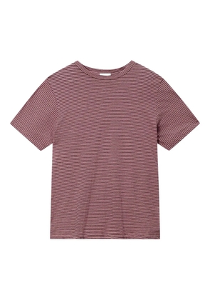 MARANT ÉTOILE Zewel striped T-shirt - Pink