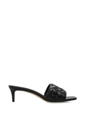 Michael Michael Kors Elyse calf leather heeled pumps - Black
