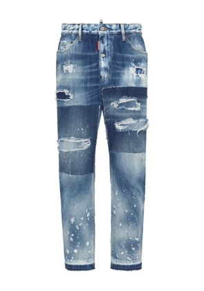 DSQUARED2 ripped jeans - Blue