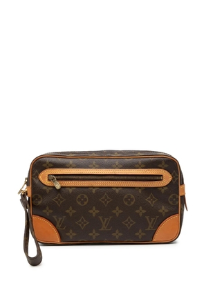 Louis Vuitton Pre-Owned 1990 Monogram Marly Dragonne GM clutch bag - Brown