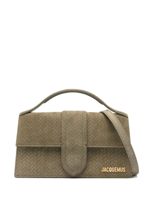 Jacquemus Bambino top-handle tote bag - Green