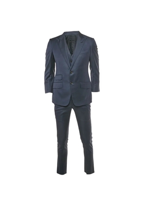 TOM FORD three-piece wool suit - Blue