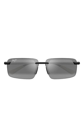 Maui Jim Laulima rectangle sunglasses - Black