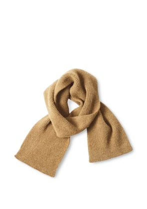 Margaret Howell brushed scarf - Yellow