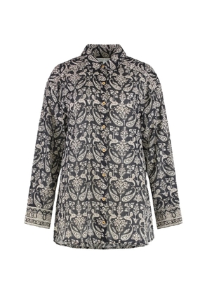 Veronica Beard Lloyd button shirt - Black