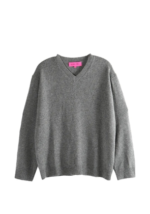 The Elder Statesman V-neck sweater - Grey