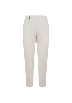 Peserico tapered trousers - Neutrals
