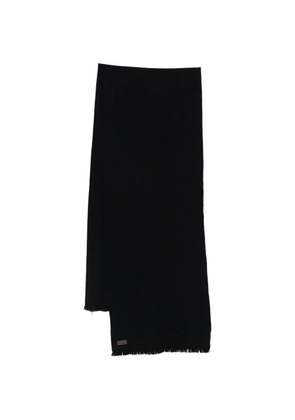 Canali fringed scarf - Black