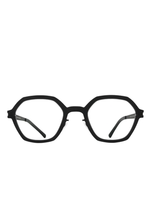 Mykita Rosemary geometric-frame glasses - Black