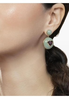 Retrouvaí Lollipop rhodolite garnet earrings - Gold