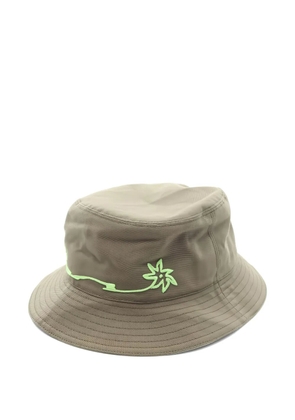 Christian Dior Pre-Owned x Travis Scott Jack embroidered bucket hat - Green
