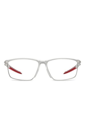 Tommy Hilfiger rectangle-frame glasses - White