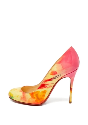 Christian Louboutin Pre-Owned Fifi leather pumps - Yellow