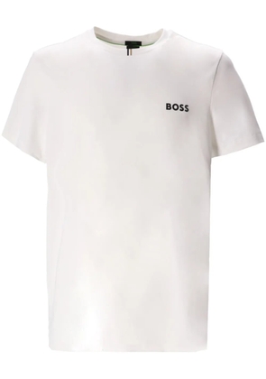 BOSS logo-print T-shirt - White