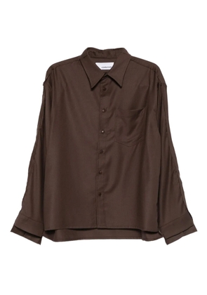 Costumein patch-pocket shirt - Brown