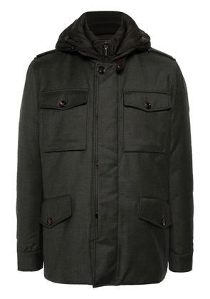 Moorer Isac padded jacket - Green