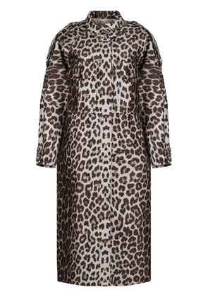 ZIMMERMANN animal print coat - Neutrals