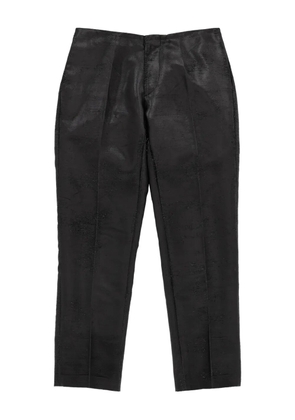MM6 Maison Margiela creased trousers - Black