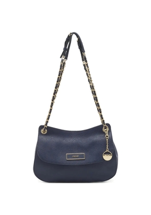 DKNY Vintage leather chain shoulder bag - Blue