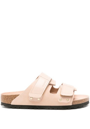 Birkenstock Uji leather slides - Neutrals