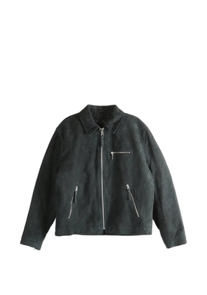 Stüssy zip suede jacket - Grey