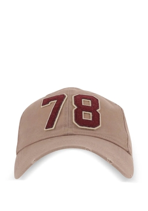 Golden Goose appliqué baseball hat - Neutrals