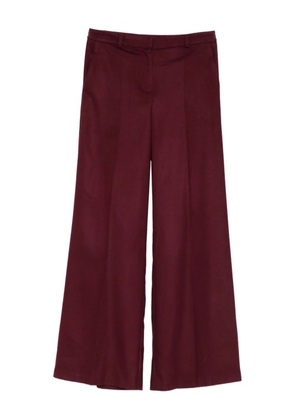 Rewind belt-loops pants - Red