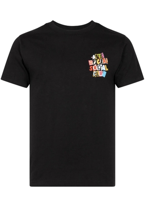 Anti Social Social Club Torn Pages of Our Story 'Members Only' T-shirt - Black
