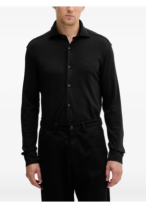 Paul & Shark embroidered-logo shirt - Black