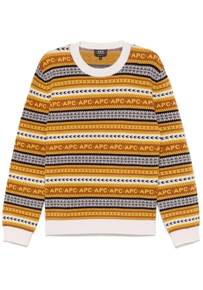 A.P.C. Malcolm sweater - Brown