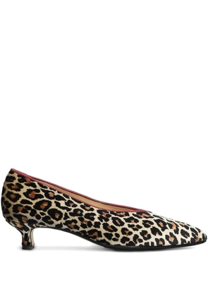 L Arianna animal-print pumps - Brown