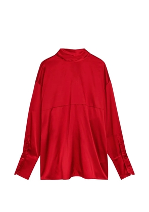 ARMARIUM Elide buttoned-cuffs blouse - Red