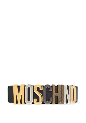 Moschino logo-detail belt - Black