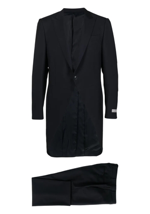 Canali single-breasted wool-mohair suit - Blue