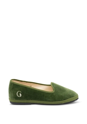 Gondolina Sant Erasmo logo-detail loafers - Green