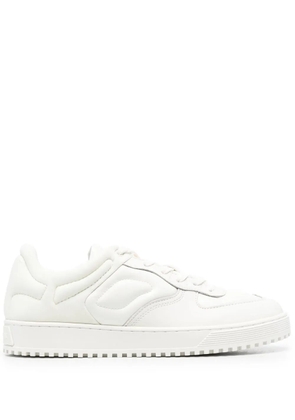 Emporio Armani quilted-finish low-top sneakers - Neutrals