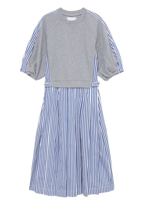 3.1 Phillip Lim sweatshirt combo dress - Grey