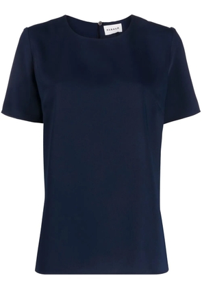 P.A.R.O.S.H. short-sleeved cady blouse - Blue