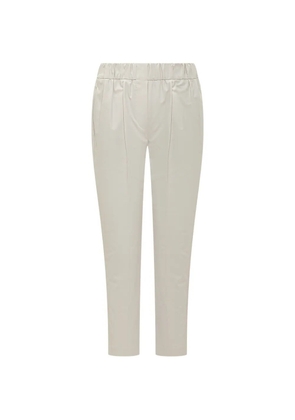 Brunello Cucinelli elasticated trousers - Neutrals