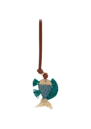ZIMMERMANN fringed fish charm hair accessories - Blue