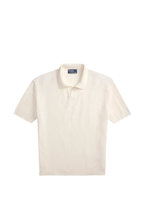 Polo Ralph Lauren textured T-shirt - White